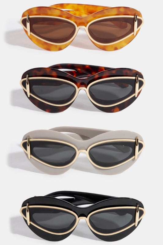 Cat eye sunglasses