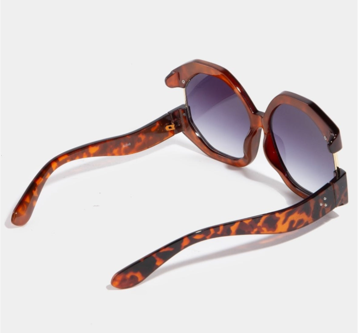 OVERSIZED ROUND EXAGGERATED Vintage Retro Style SUNGLASSES X-Large