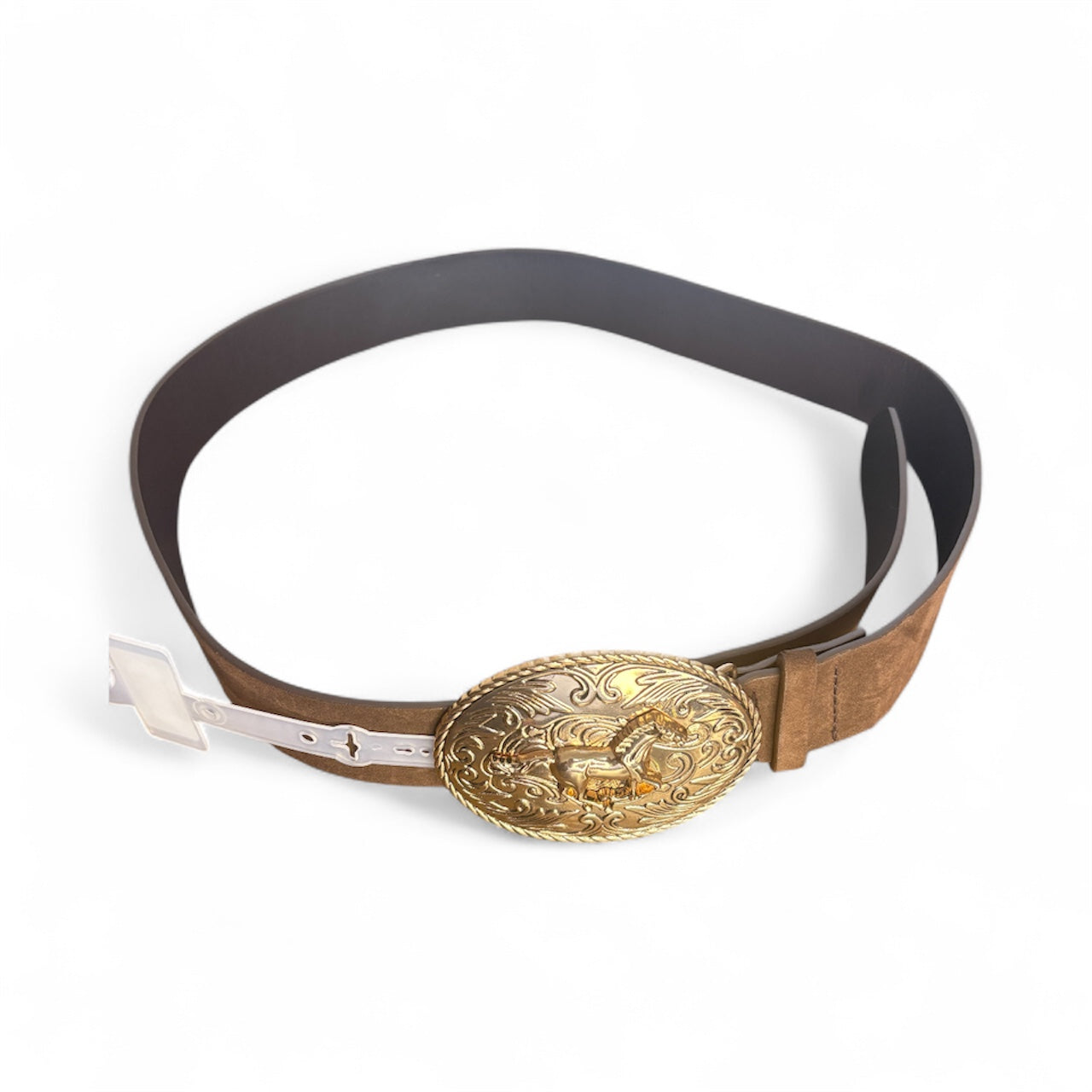 Western Large Engraved Horse
Buckle Belt