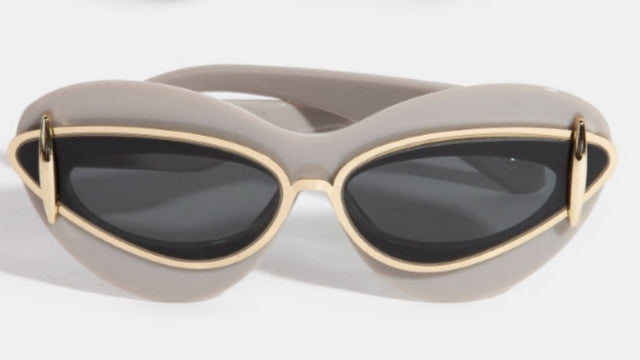 Narrow Cat Eye Sunglasses